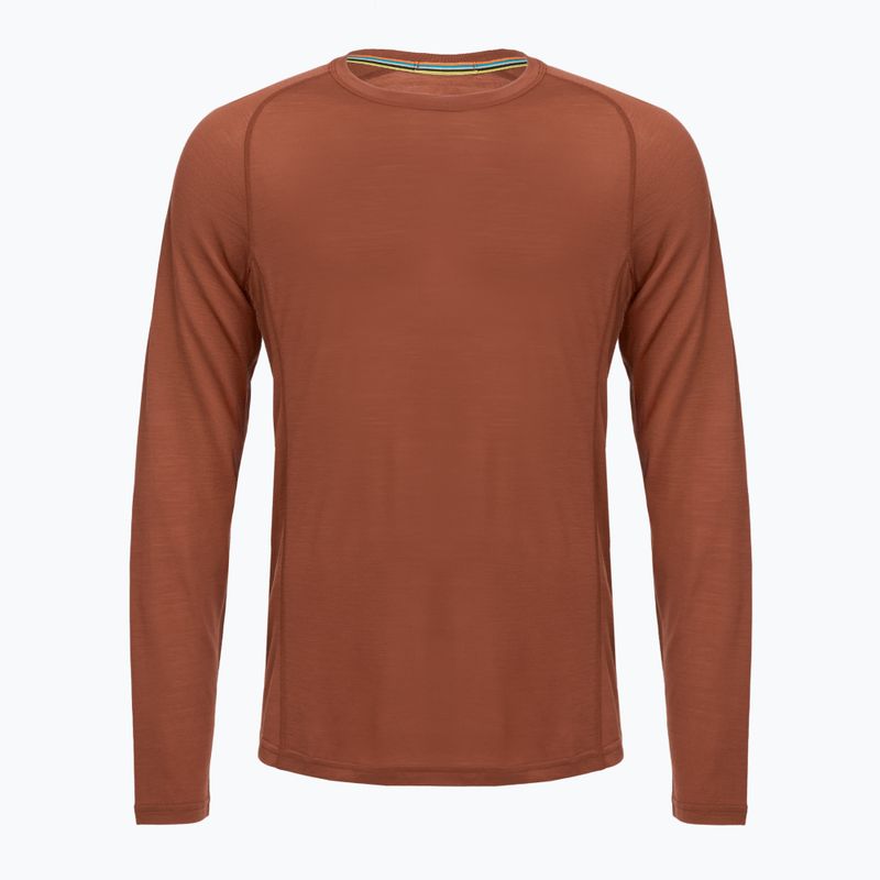 Vyriškas termoaktyvus džemperis Smartwool Merino Sport 120 burnt sienna