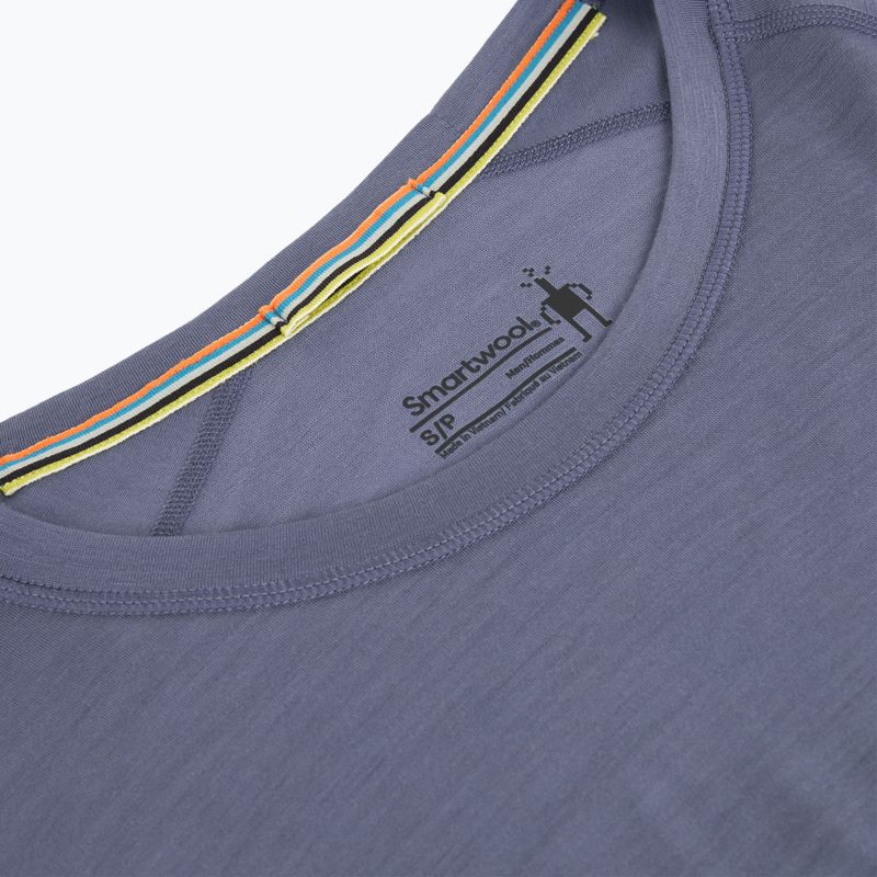 Vyriški termoaktyvūs marškinėliai ilgomis rankovėmis Smartwool Merino Sport 120 nightfall blue 3