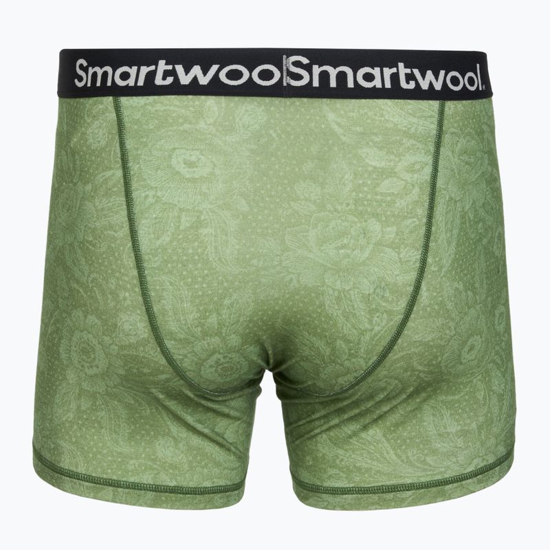 Vyriškos termoaktyvios trumpikės Smartwool Merino Print Boxer Brief Boxed frn rstc flrl 2