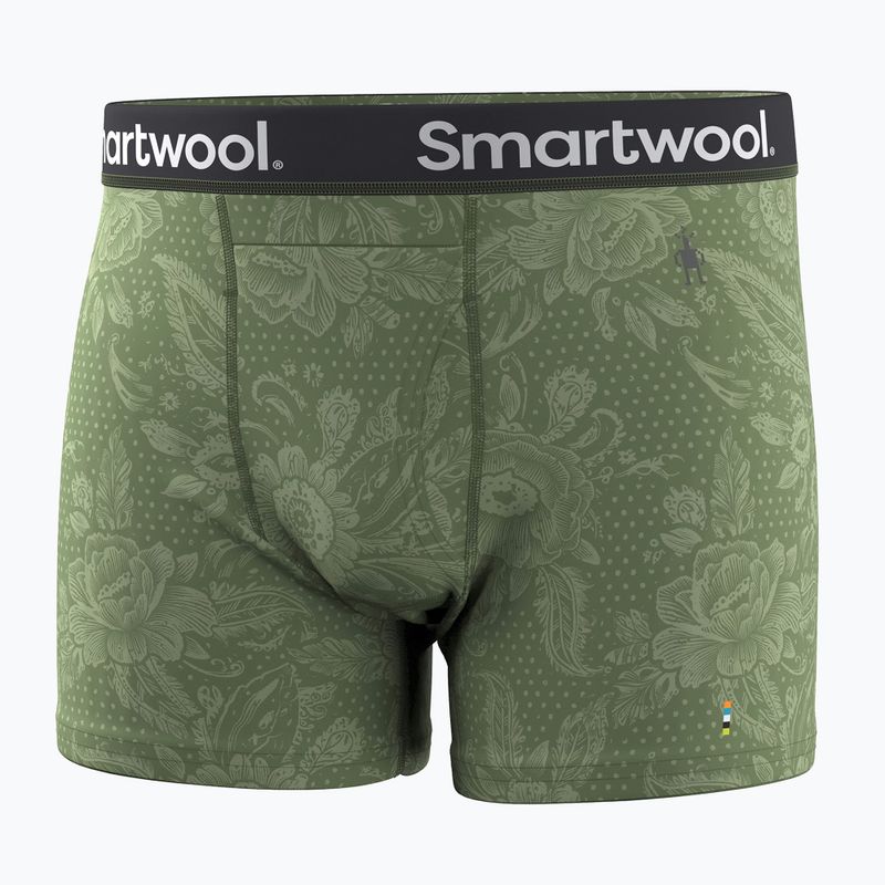 Vyriškos termoaktyvios trumpikės Smartwool Merino Print Boxer Brief Boxed frn rstc flrl 5