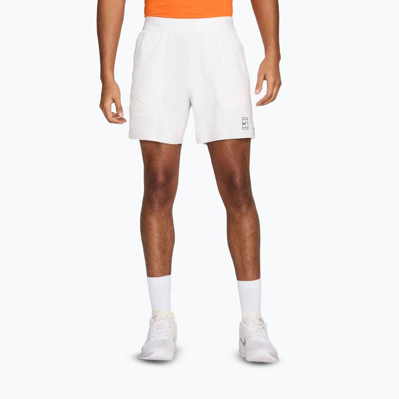 Vyriški teniso šortai Nike Court Dri-Fit Advantage 6" white/black