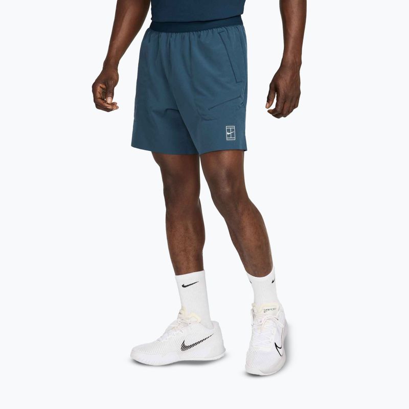 Vyriški teniso šortai Nike Court Dri-Fit Advantage 6" Armory Navy/White