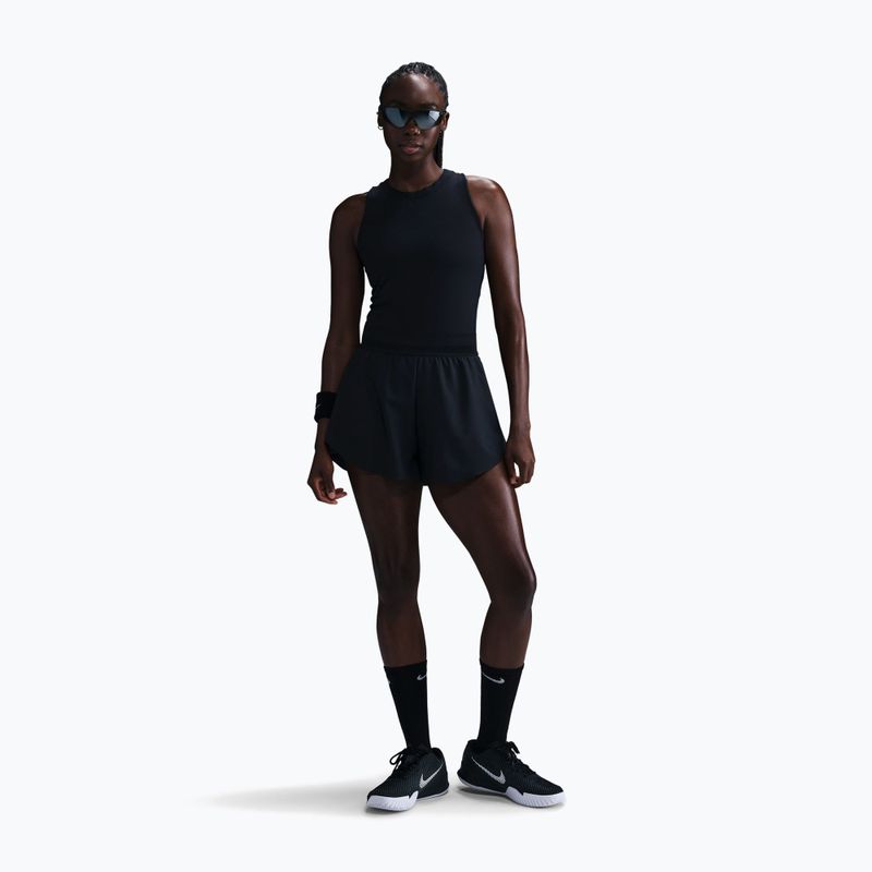 Moteriški teniso šortai Nike Court Dri-Fit Ace Advantage black/black 2