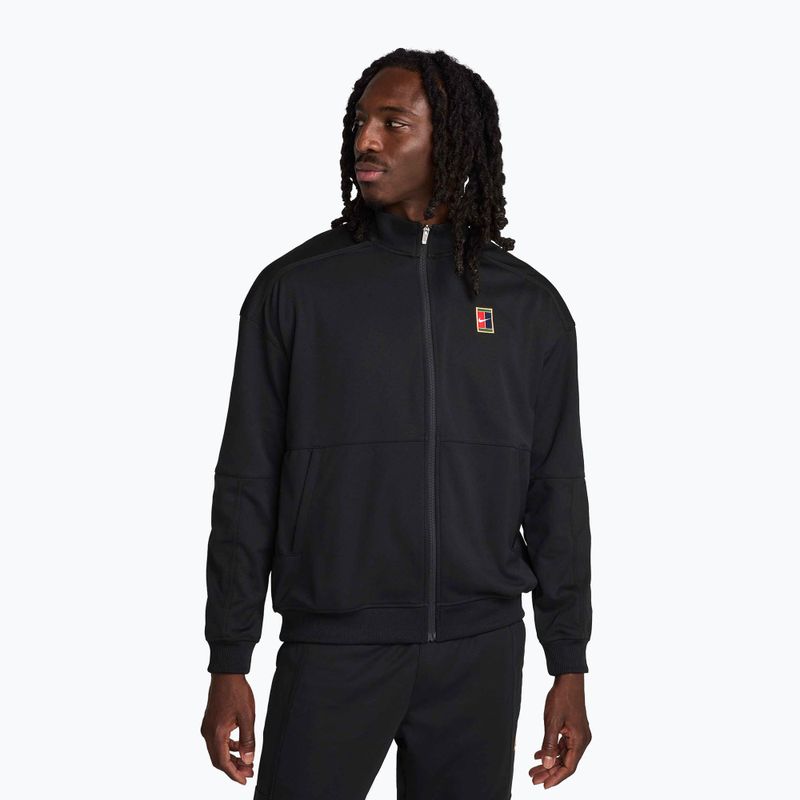 Vyriškas teniso džemperis Nike Court Heritage black/black