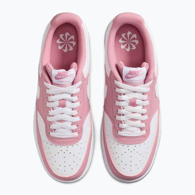 Nike Court Vision Low Next Nature moteriški bateliai elemental pink/white 3