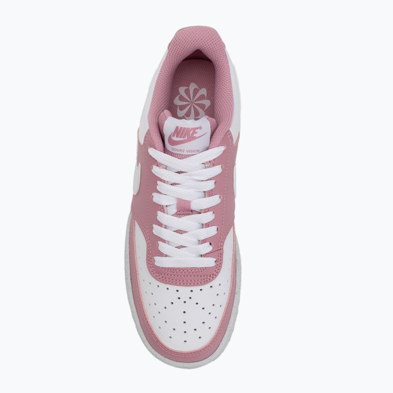 Nike Court Vision Low Next Nature moteriški bateliai elemental pink/white 5