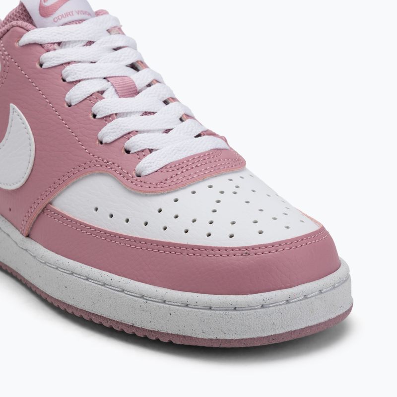 Nike Court Vision Low Next Nature moteriški bateliai elemental pink/white 7