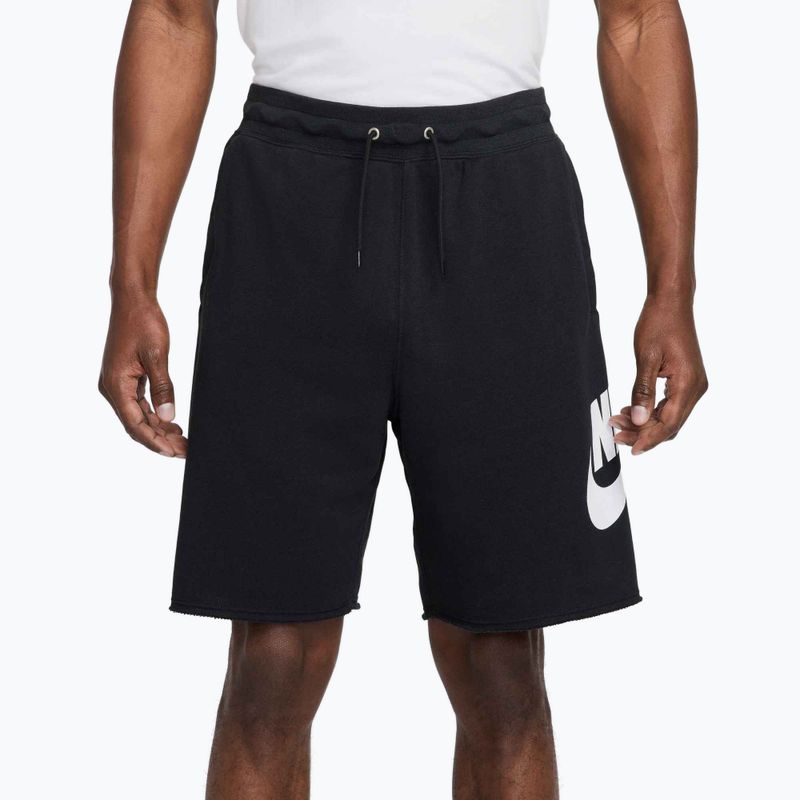 Vyriški "Nike Club" šortai juoda/juoda/balta 4