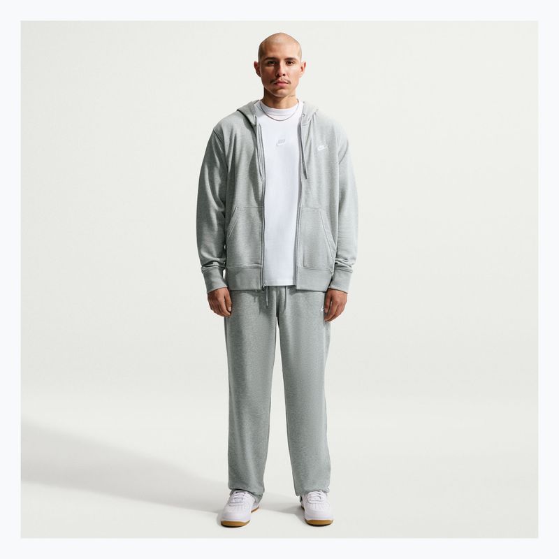 Vyriškos kelnės Nike Club dark grey heather/light smoke grey/white 2