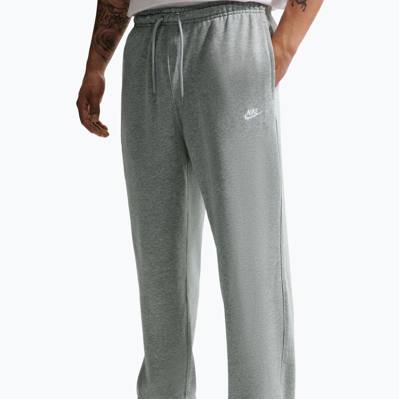 Vyriškos kelnės Nike Club dark grey heather/light smoke grey/white 5