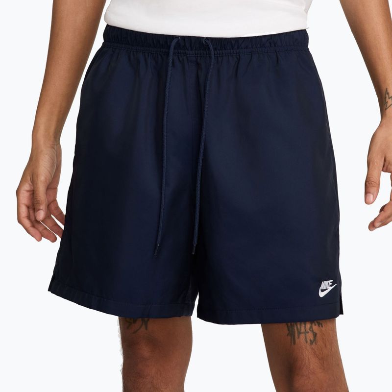 Vyriški šortai Nike Club Woven Flow obsidian/white 4
