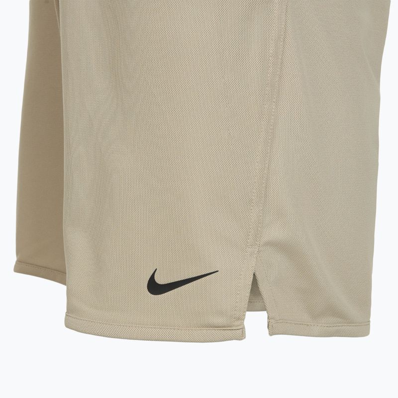Vyriški "Nike Totality Dri-Fit 9" dykumos chaki/juodos spalvos šortai 10