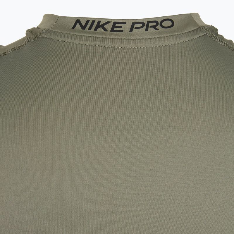 Vyriški treniruočių marškinėliai Nike Pro Dri-Fit be rankovių, šviesiai kariški/juodi 10