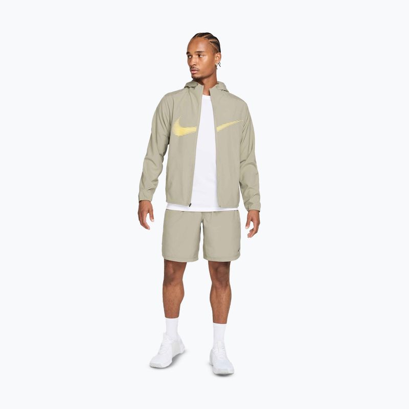 Vyriški bėgimo šortai Nike Form Dri-Fit Unlined 9" light army/black 2