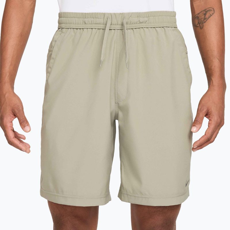 Vyriški bėgimo šortai Nike Form Dri-Fit Unlined 9" light army/black 3