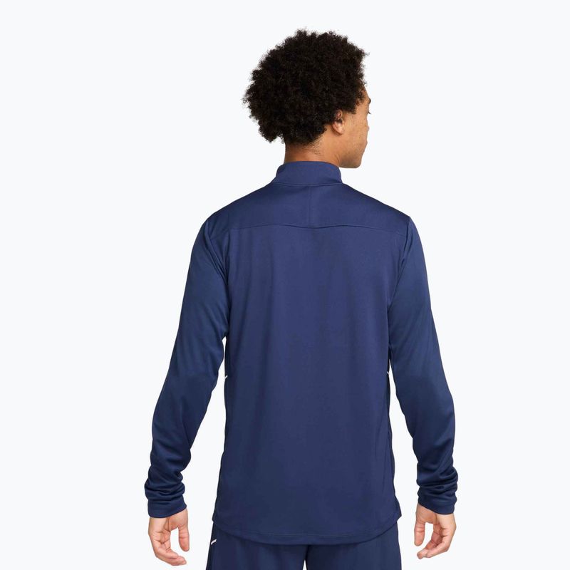Vyriški futbolo marškinėliai ilgomis rankovėmis Nike Academy Dri-Fit Drill Top midnight navy/midnight navy/white 3