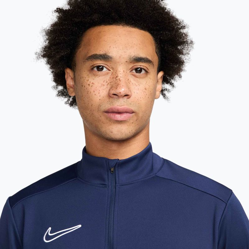 Vyriški futbolo marškinėliai ilgomis rankovėmis Nike Academy Dri-Fit Drill Top midnight navy/midnight navy/white 4