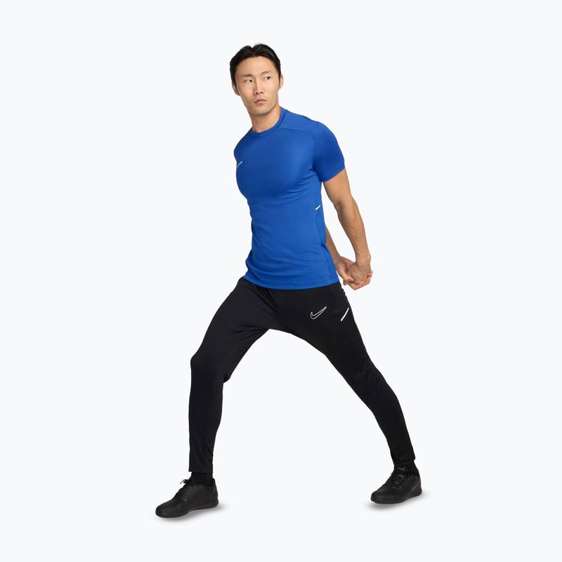 Vyriški futbolo marškinėliai Nike Academy Dri-Fit Game Royal/Game Royal/White/White 2