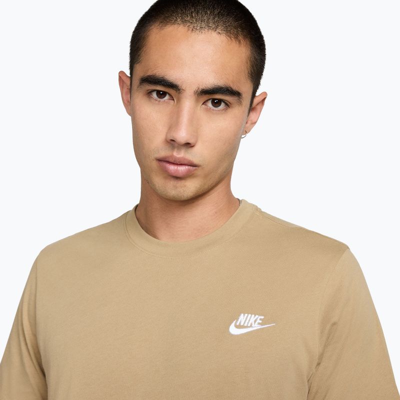 Vyriški marškinėliai Nike Sportswear Club parachute beige 4