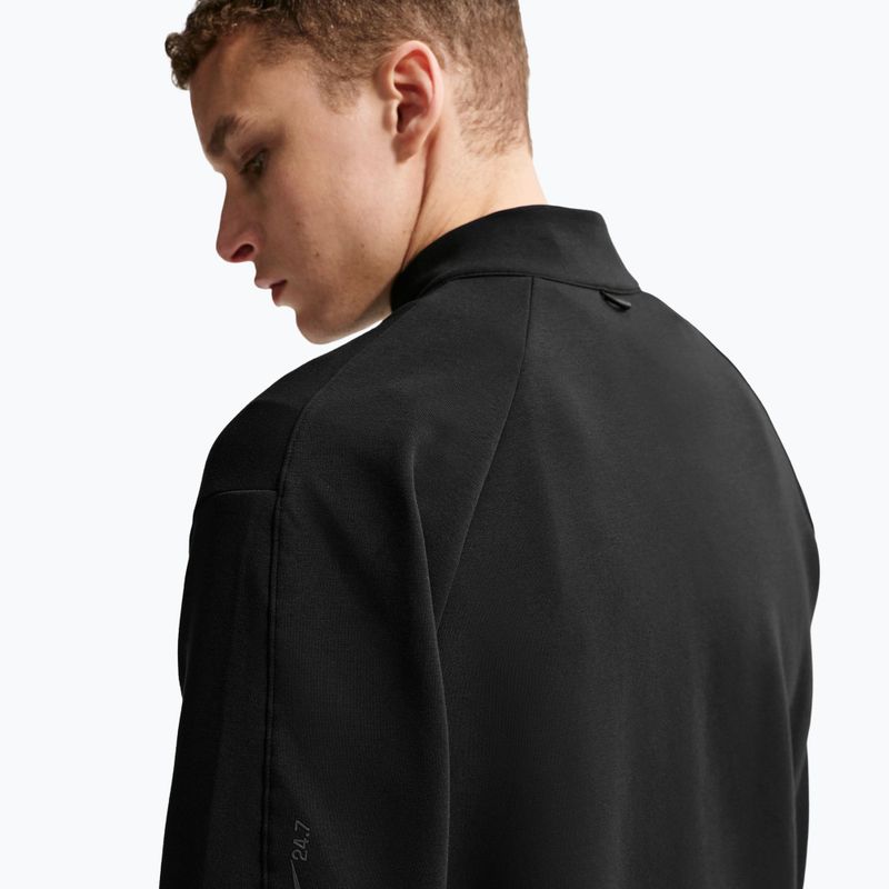 Vyriškas treniruočių džemperis Nike 24.7 ImpossiblySoft Black/Dark Smoke Grey 4