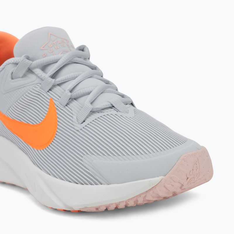 Vaikiški bėgimo bateliai Nike Star Runner 4 pure platinum/echo pink/peach cream 7