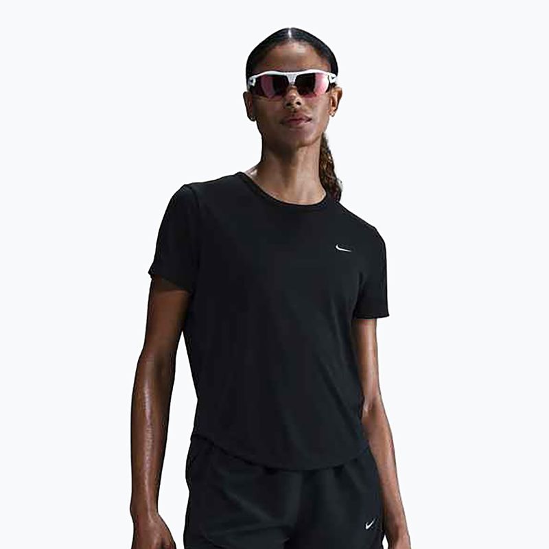 Moteriški bėgimo marškinėliai Nike Tempo black