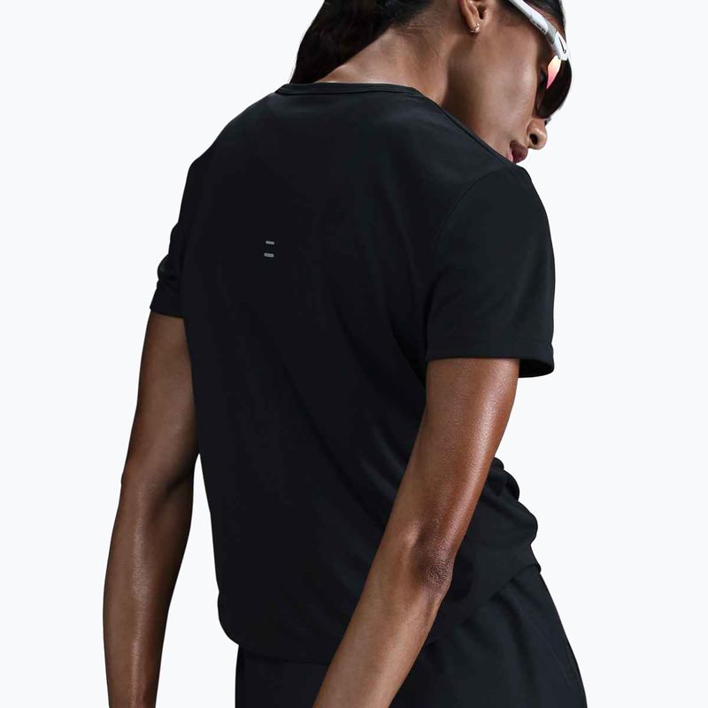 Moteriški bėgimo marškinėliai Nike Tempo black 5
