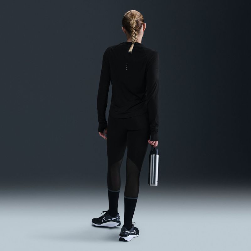 Moteriški bėgimo marškinėliai su ilgomis rankovėmis Nike Swift Dri-Fit UV black 9