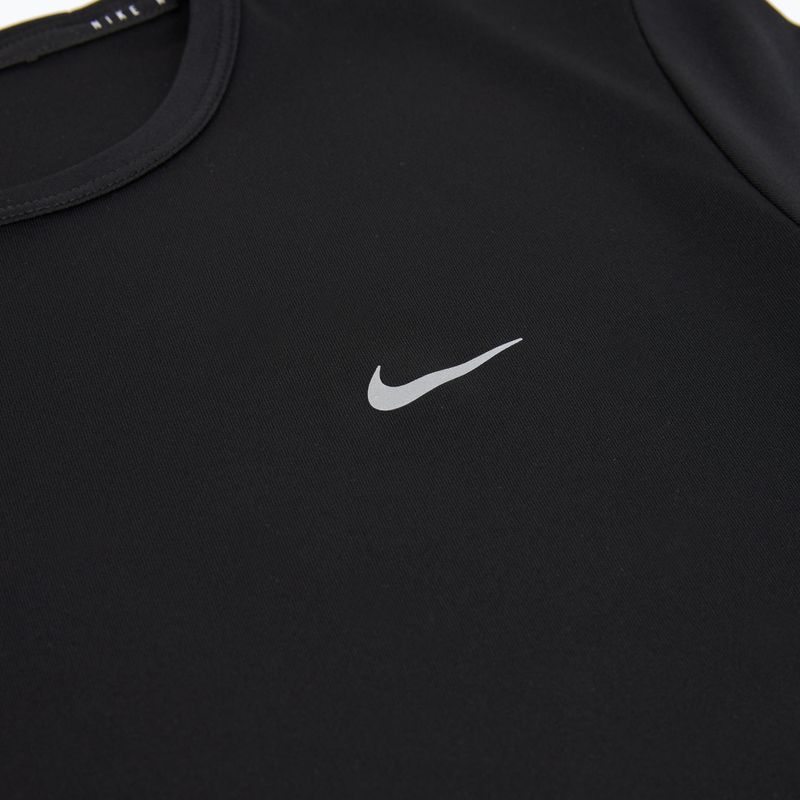 Moteriški bėgimo marškinėliai Nike Tempo black 8