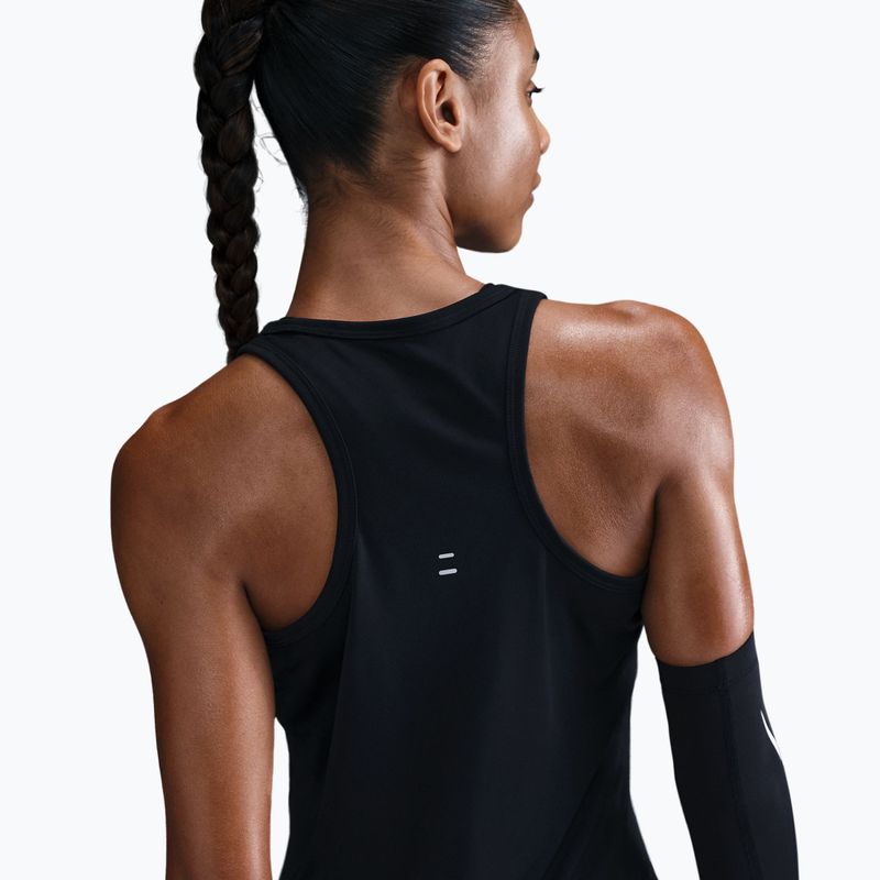 Moteriški bėgimo marškinėliai Nike Tempo Dri-Fit Tank Top black 4