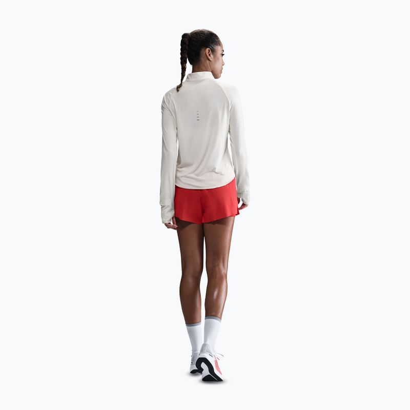 Moteriški bėgimo marškinėliai su ilgomis rankovėmis Nike Swift Dri-Fit UV 1/4-Zip sail 3