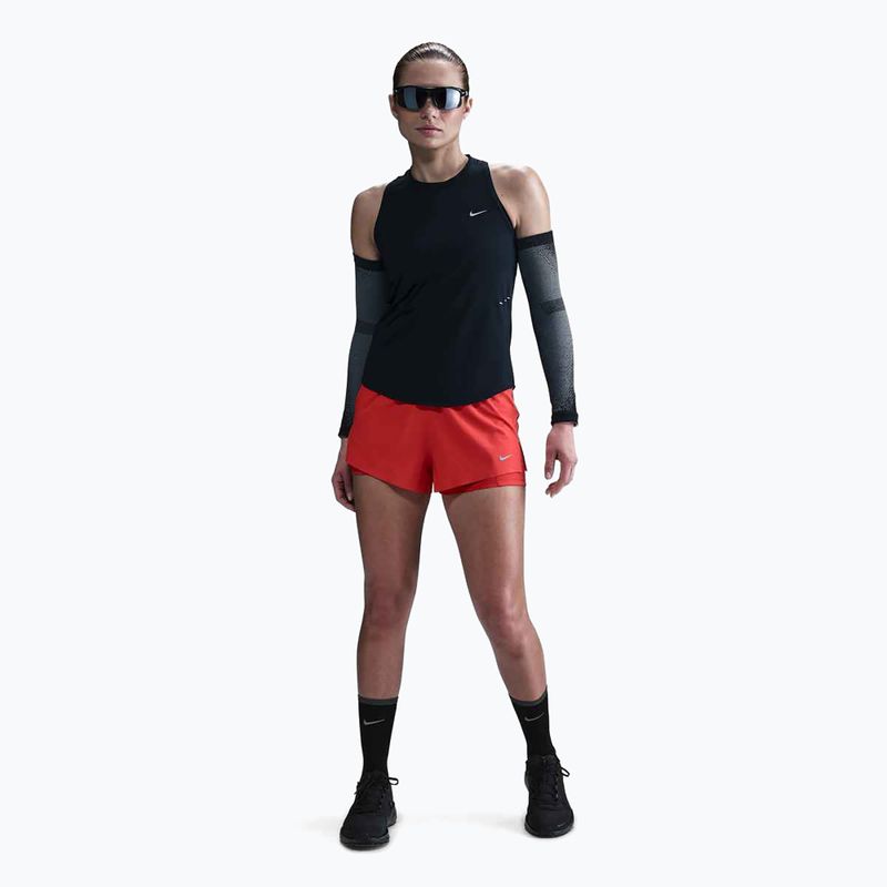 Nike Swift Dri-Fit moteriški bėgimo marškinėliai juodi 2