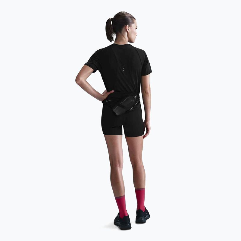 Nike Swift Dri-Fit moteriški bėgimo marškinėliai juodi 4