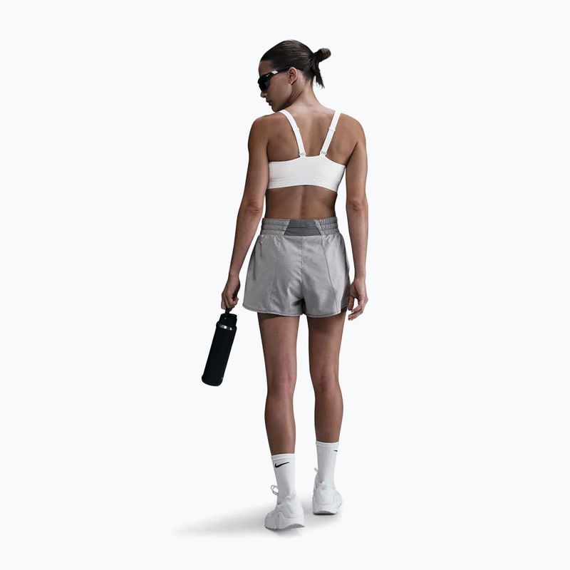 Moteriški šortai Nike One Dri-Fit High-Waisted 3" 2In1 smoke grey/heather 3