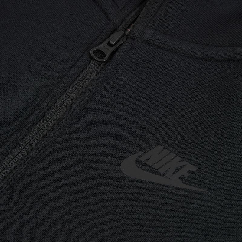 Vaikiškas džemperis Nike Sportswear Tech Fleece Full Zip black/black/black 9