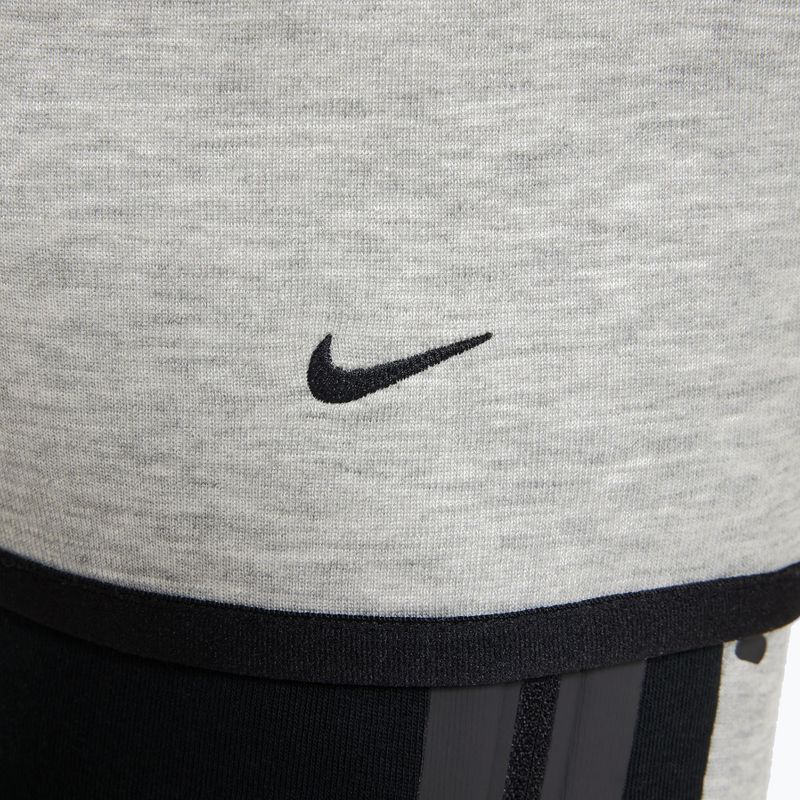 Vaikiškas džemperis Nike Sportswear Tech Fleece Full Zip dark grey heather/black/black/black 8