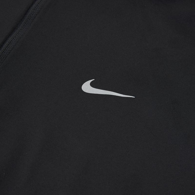 Moteriški bėgimo marškinėliai ilgomis rankovėmis Nike Swift Dri-FIT UV 1/4-Zip Plus Size black 8