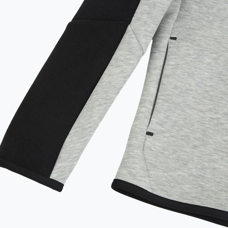 Vaikiškas džemperis Nike Sportswear Tech Fleece Full Zip dark grey heather/black/black/black 12