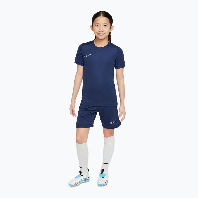 Vaikiški futbolo marškinėliai Nike Academy Dri-Fit Jr midnight navy/midnight navy/white/white 2