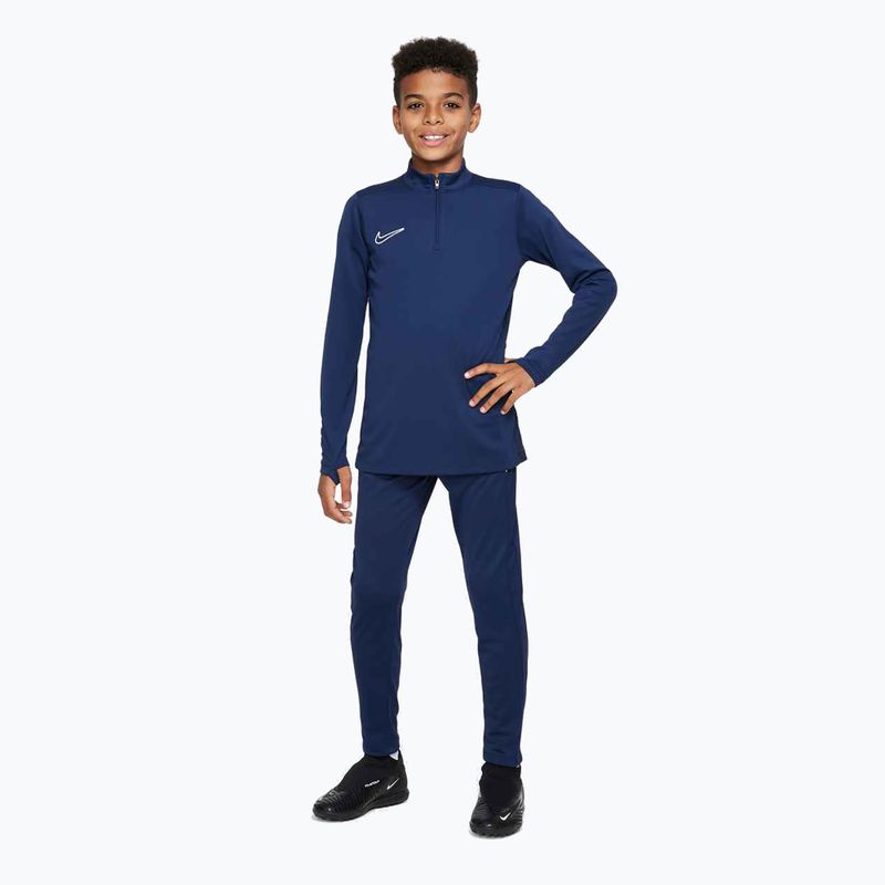 Vaikiškos kelnės Nike Academy Dri-Fit Jr midnight navy/midnight navy/white 2