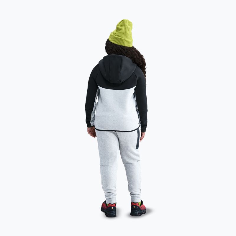 Vaikiškas džemperis Nike Sportswear Tech Fleece Full-Zip dark grey heather/black/black/black 3