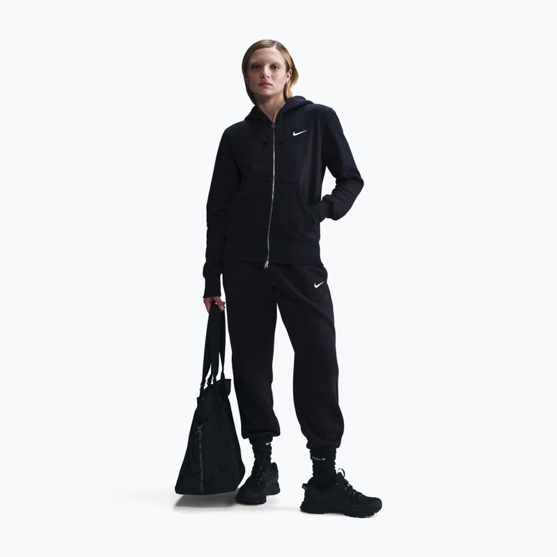 Moteriškas džemperis  Nike Sportswear Phoenix Fleece Full Zip black/sail 2