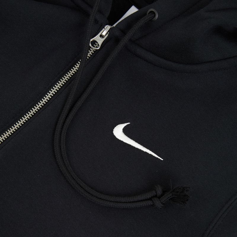 Moteriškas džemperis Nike Sportswear Phoenix Fleece Full Zip black/sail 9