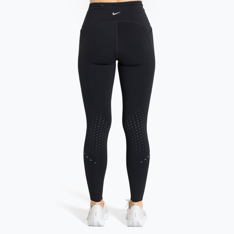 Moteriški bėgimo marškinėliai Nike Swift 7/8 black 2
