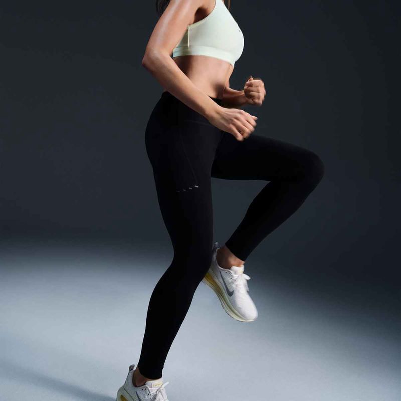 Moteriški bėgimo marškinėliai Nike Swift 7/8 black 5