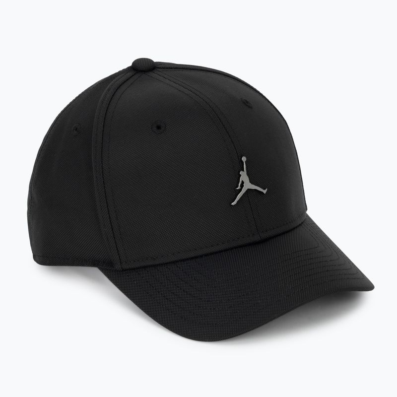 Kepurė su snapeliu Jordan Rise Structured Metal Jumpman black/R511