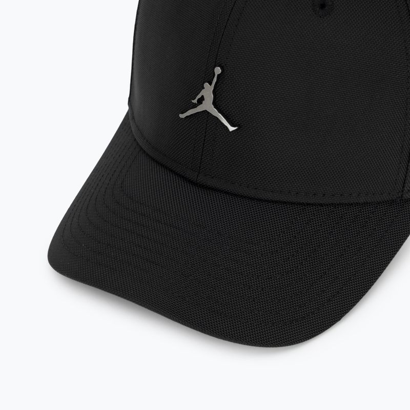 Kepurė su snapeliu Jordan Rise Structured Metal Jumpman black/R511 3