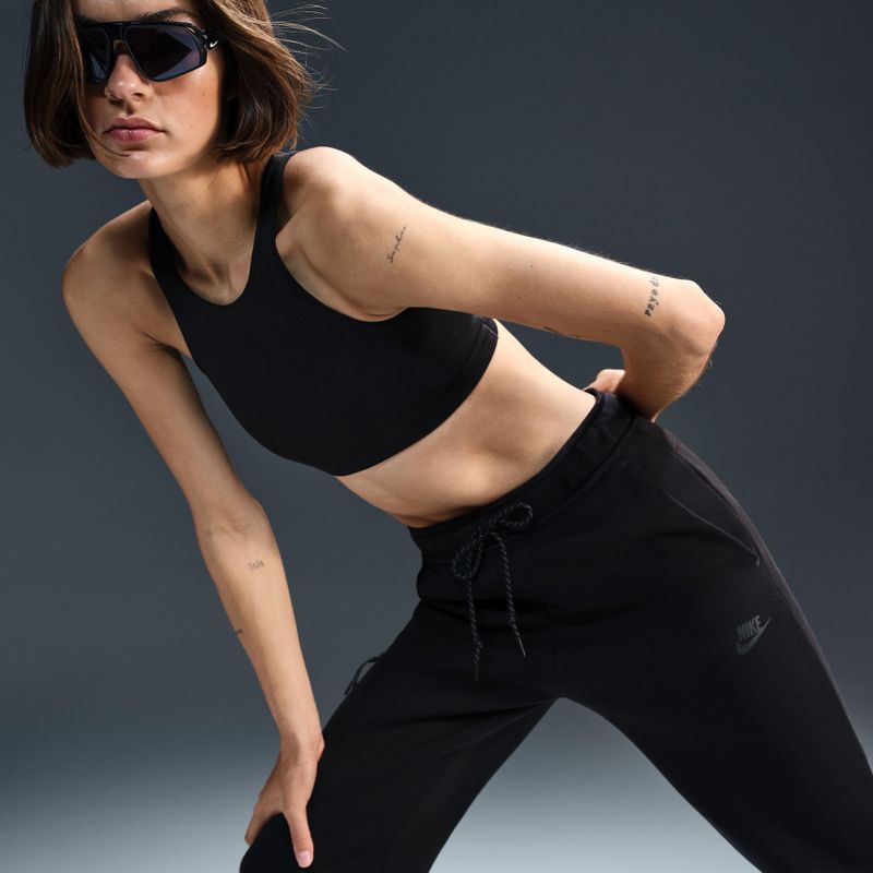 Moteriškos kelnės Nike Sportswear Tech Fleece Mid-Rise black/black 5