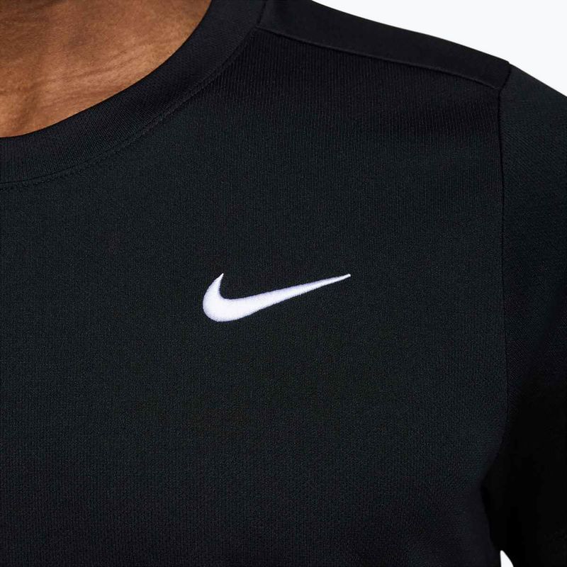 Vyriški teniso marškinėliai Nike Court Dri-Fit Victory juodi/balti 5