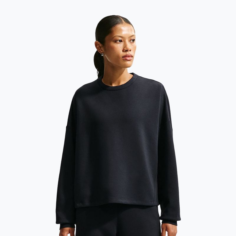 Moteriškas treniruočių džemperis Nike 24.7 ImpossiblySoft Black/Dark Smoke Grey